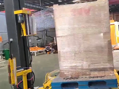 دستگاه بسته بندی خودکار آنلاین با کنترل PLC